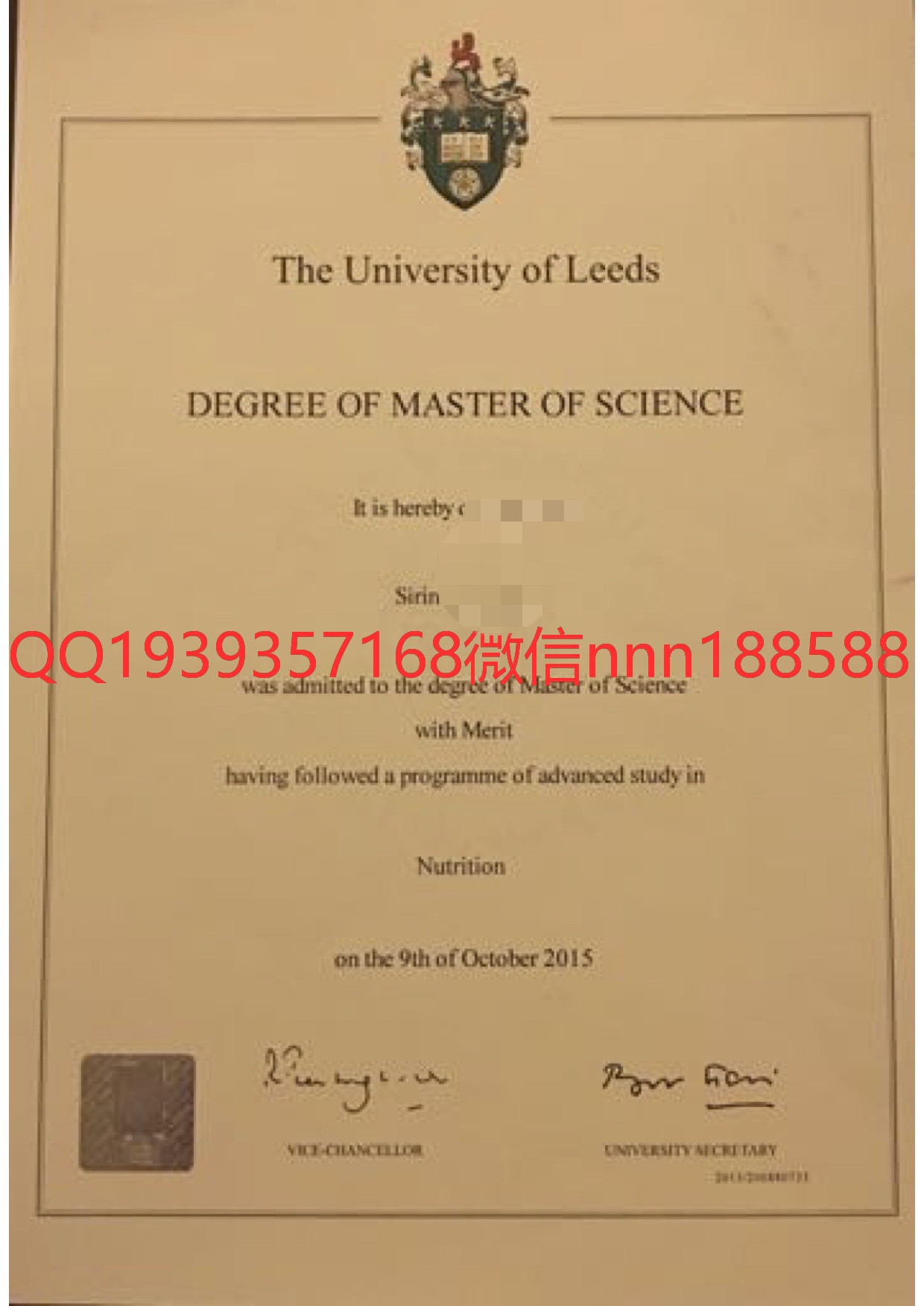 英国利兹大学毕业证The University of Leeds 谷歌