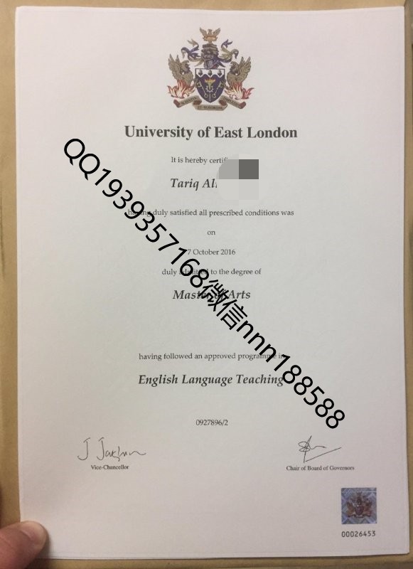 英国东伦敦大学毕业证University of East London degree 硕士谷歌