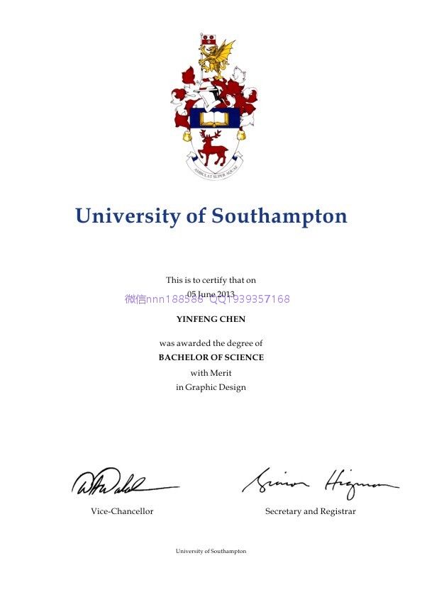 英国南安普顿大学 University of Southampton 