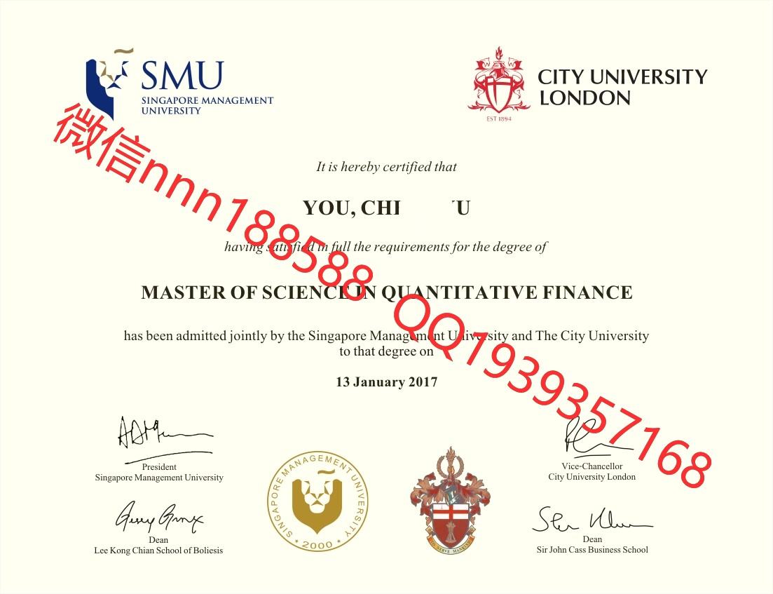 新加坡管理大学和城市大学文凭