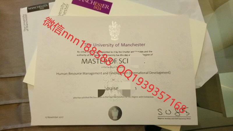 英国曼彻斯特大学毕业证University of Manchester文凭