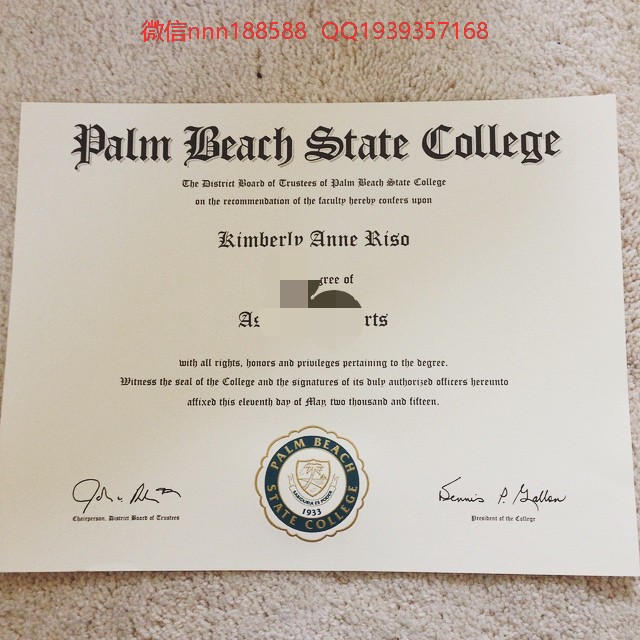 棕榈滩州立大学Palm Beach State College文凭